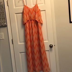 Bisou Bisou size 8 maxi dress